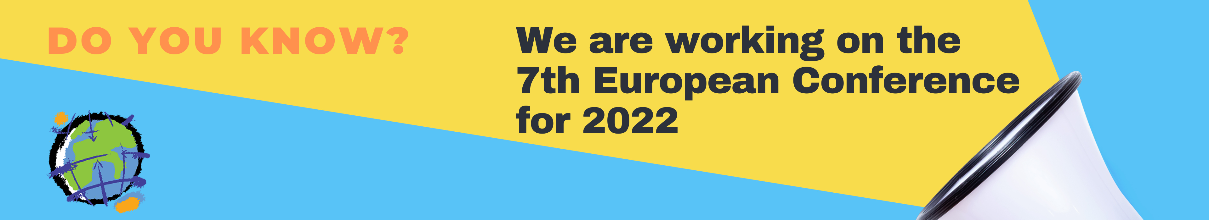 Teaser announcing the next EUROSHNET Conference in 2022