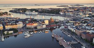 Helsinki from above